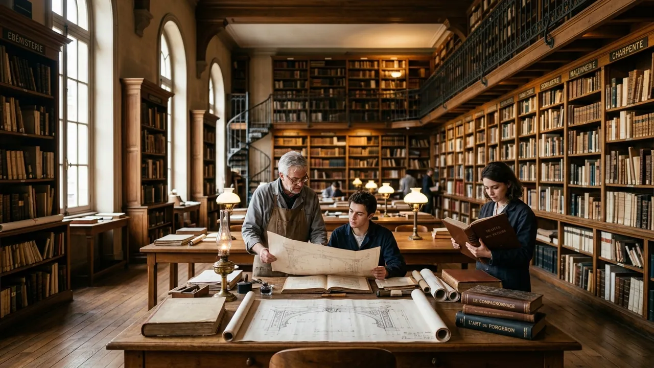 Archives documentaires et manuels des métiers artisanaux à Lunel