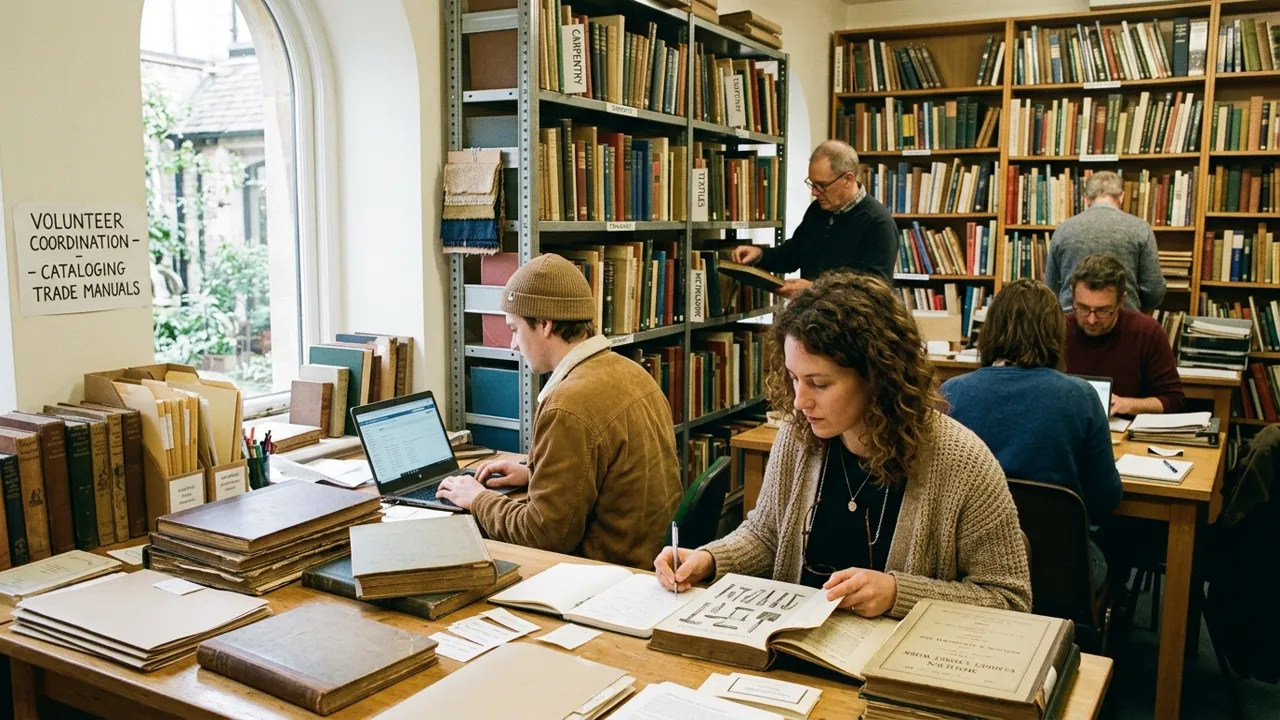 Coordination bénévole et gestion des archives documentaires