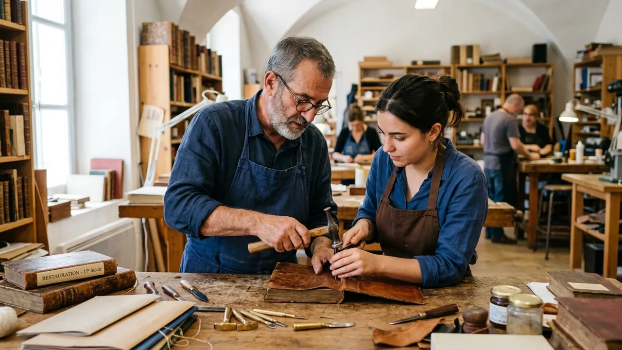 Atelier de transmission et conservation du patrimoine artisanal
