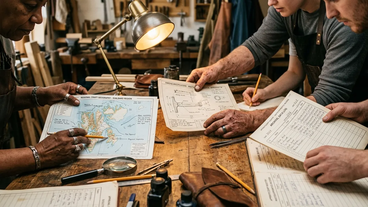 Collaboration documentaire et analyse des cartes professionnelles régionales
